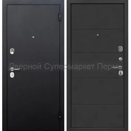 7,5 см ГАРДА БУКЛЕ ЧЕРНЫЙ бетон графит