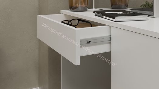 Стол туалетный «Вайт» Белый Ясень