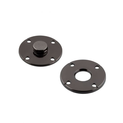 Кнопка пришивная "Gamma" декоративная металлическая 25 мм  разные цвета металла (KLZ-25)