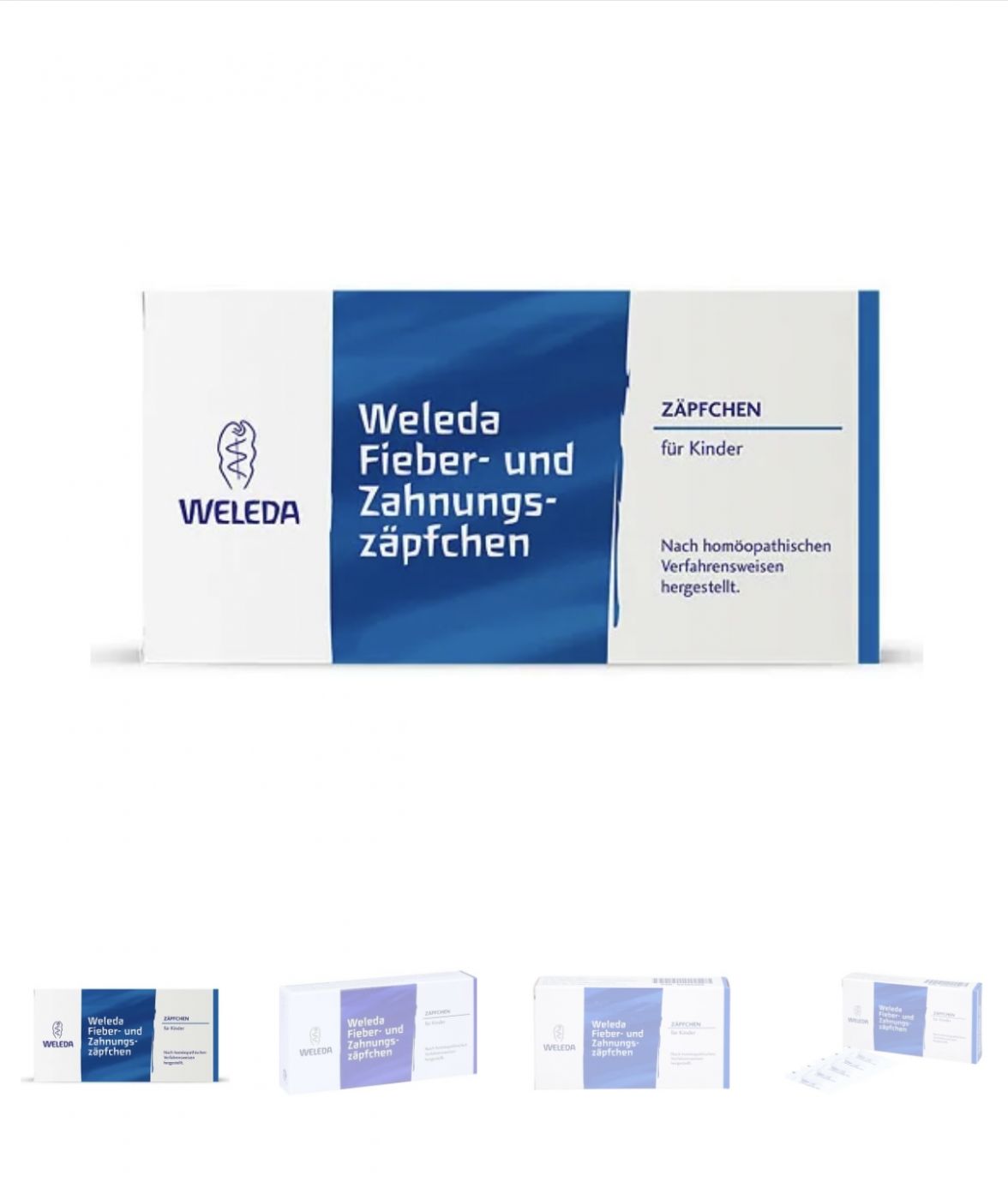 Свечи Weleda от жара и при прорезывании зубов