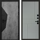 Входная дверь Termo-door Авангард Бетон - Горизонт Грей софт