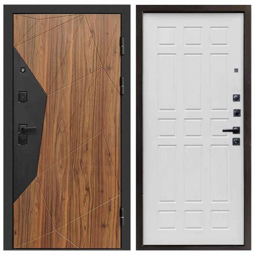 Входная дверь Termo-door Авангард Дуб каньон - Спарта Белое дерево