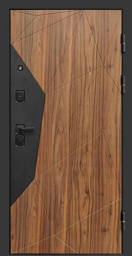Входная дверь Termo-door Авангард Дуб каньон - Porte Шоколад