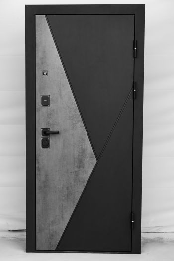 Входная дверь Termo-door Матрикс Бетон - Porte Шоколад
