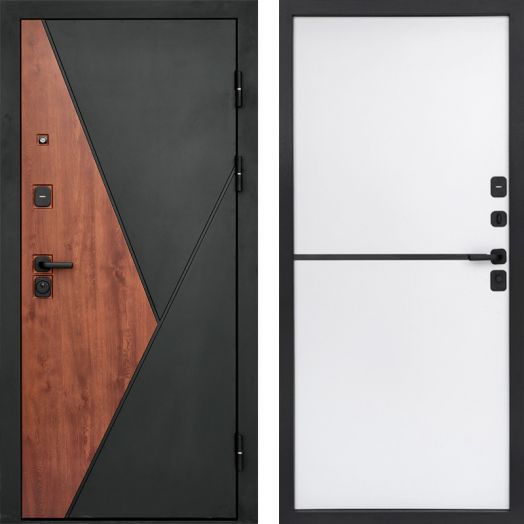 Входная дверь Termo-door Матрикс Дуб - Нео White