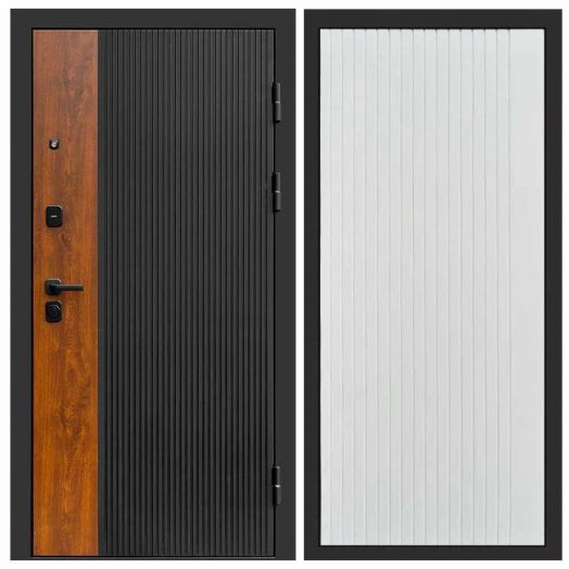 Входная дверь Termo-door Престиж - FLAT Белый софт