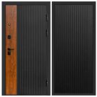 Входная дверь Termo-door Престиж - FLAT Черный кварц