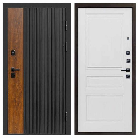 Входная дверь Termo-door Престиж - Классика Белое дерево