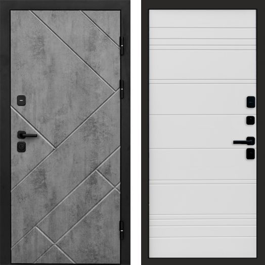 Входная дверь Termo-door Стоун Бетон - White Line