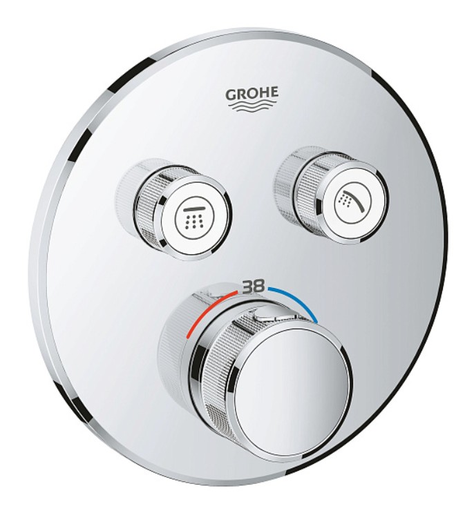 Смеситель для душа Grohe Grohtherm SmartControl с термостатом, Хром 29119000