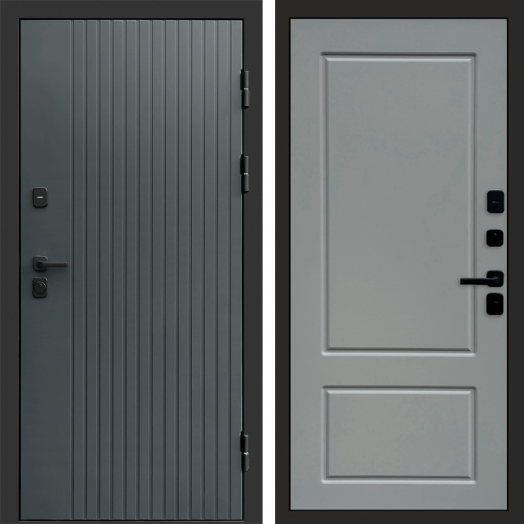 Входная дверь Termo-door Твист Грей style - Марсель Грей софт