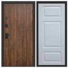 Входная дверь Termo-door Твист Дуб style - Лион Белый софт