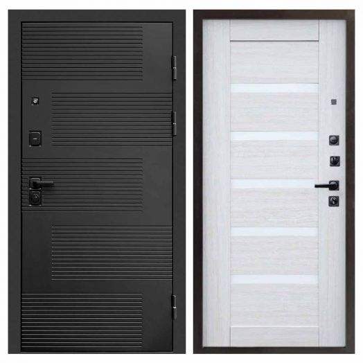 Входная дверь Termo-door Фаворит Black - Царга Лиственница