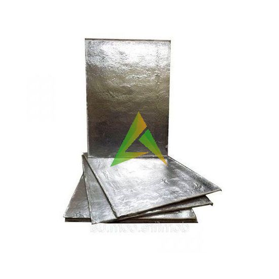 Базальтовый картон фольгированный 1250*460*10 мм