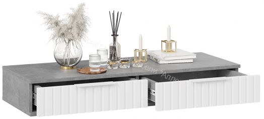 Стол туалетный Хилтон - 402.007.000 Ателье светлый, Белый матовый