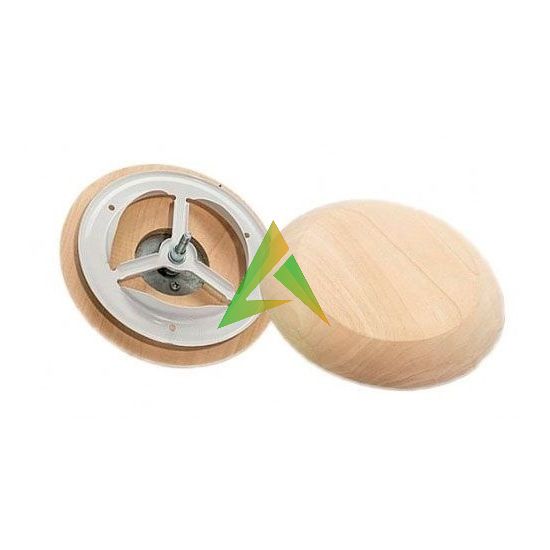 Вентиляционный клапан из липы для бани