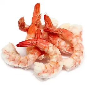 Креветка тигровая 41/50 очищенная на хвосте с/м Спб 1 кг