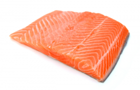 Филе лосося слабой соли 300 гр вакуум