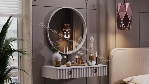 Стол туалетный «Тиффани» - 407.004.000 Кашемир, Кашемир матовый