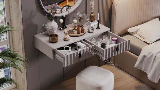 Стол туалетный «Тиффани» - 407.004.000 Кашемир, Кашемир матовый