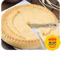 Пирог горбуша/картофель