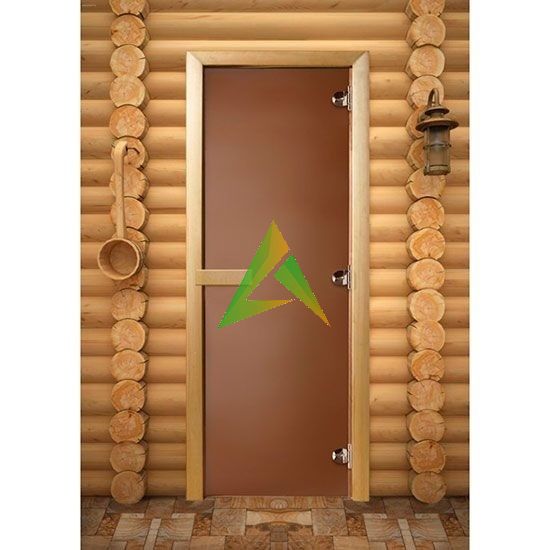 Дверь для сауны Maestro Woods Бронза матовая