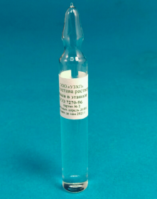 ГСО фенол с концентрацией 1 г/л, фон-этанол (5 амп, 6 мл) (ГСО 7270-96)