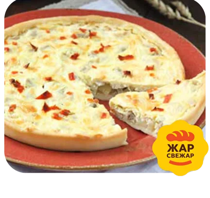 Пирог курица по-французски