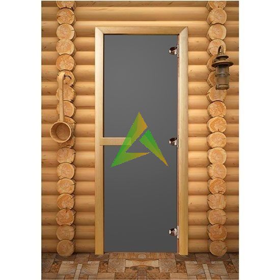 Дверь для сауны Maestro Woods Графит матовая