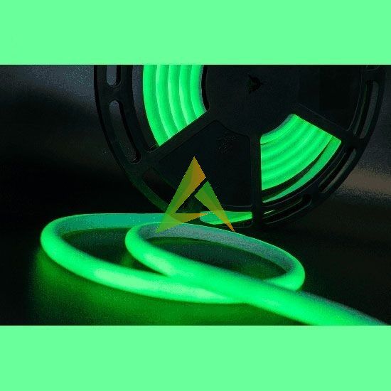 Светодиодная термолента для сауны 24В; IP68; цвет: Зелёный