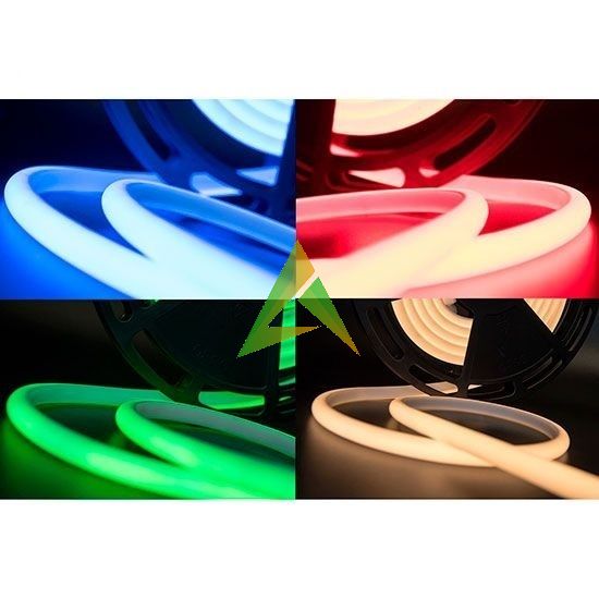 Светодиодная термолента для сауны 24В; IP68; цвет: Разноцветный (RGB)