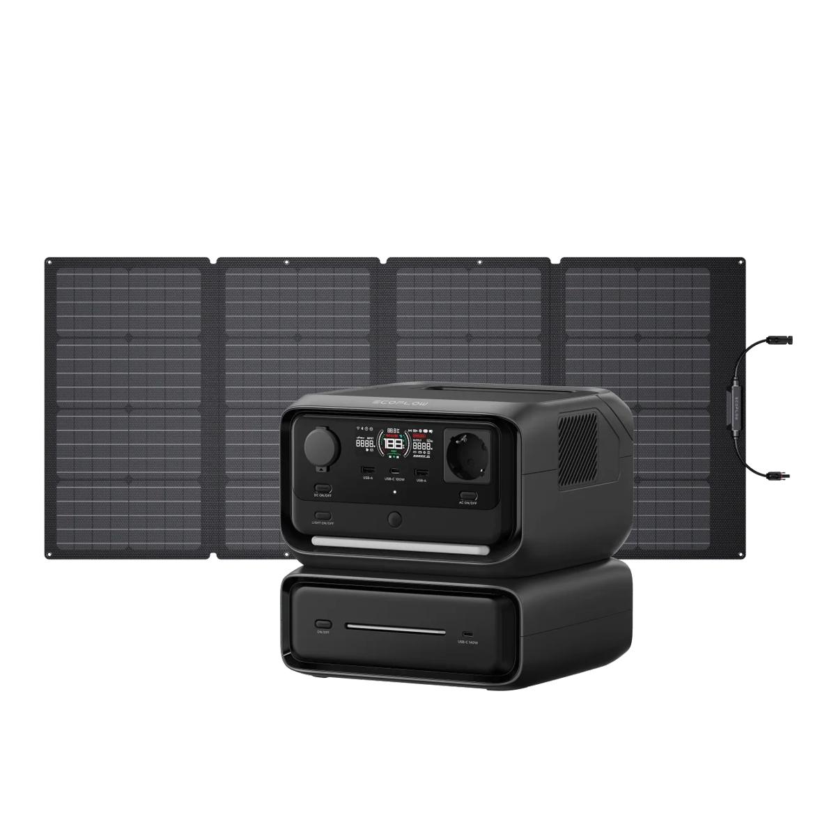 Комплект RIVER 3 Max + cолнечная панель 160 Вт