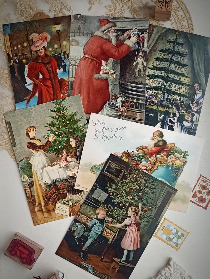 Набор открыток Новогодние 6 шт