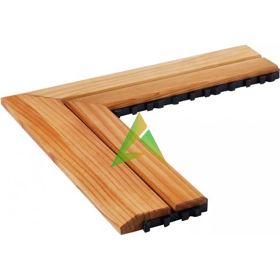 SAWO Коврик деревянный на пол, 595-D-CNR угловой