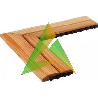 SAWO Коврик деревянный на пол, 595-D-CNR угловой