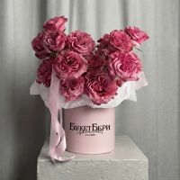 Вау- композиция из пионовидных французских роз