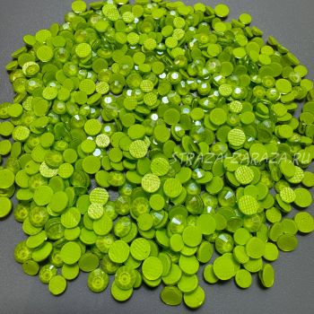 A2 Стразы ГОРЯЧЕЙ Фиксации Lime Mix