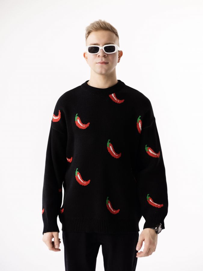 Свитер с перчиками