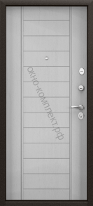 DELTA PRO MP ( букле коричневый-VDM-2 / ПВХ Дуб белый матовый-CK611)