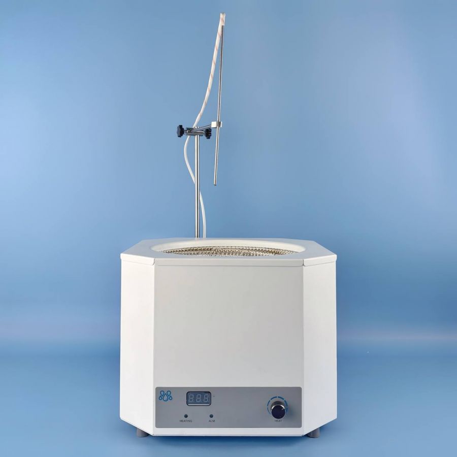 Колбонагреватель Labdevices-5000D на 5000 мл, с цифровым дисплеем и внешним датчиком температуры