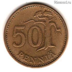 Финляндия 50 пенни 1965 S