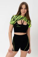 Костюм 67077 [черный+зеленый водросли]