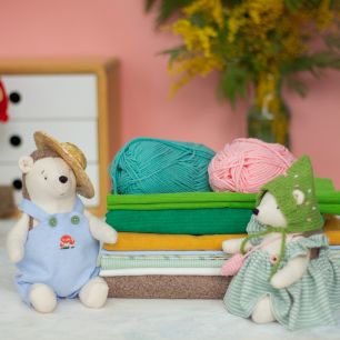 Набор Семейка ежей Шпулька