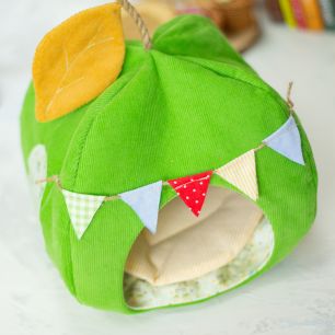 Набор Семейка ежей Шпулька домик-яблочко