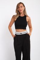 83906 топ-майка [черный]