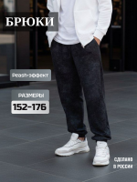 Брюки спортивные "Спорт 3" [черный]