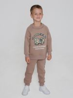 Толстовка футер начёс "Стейн" 30104 [мокко]