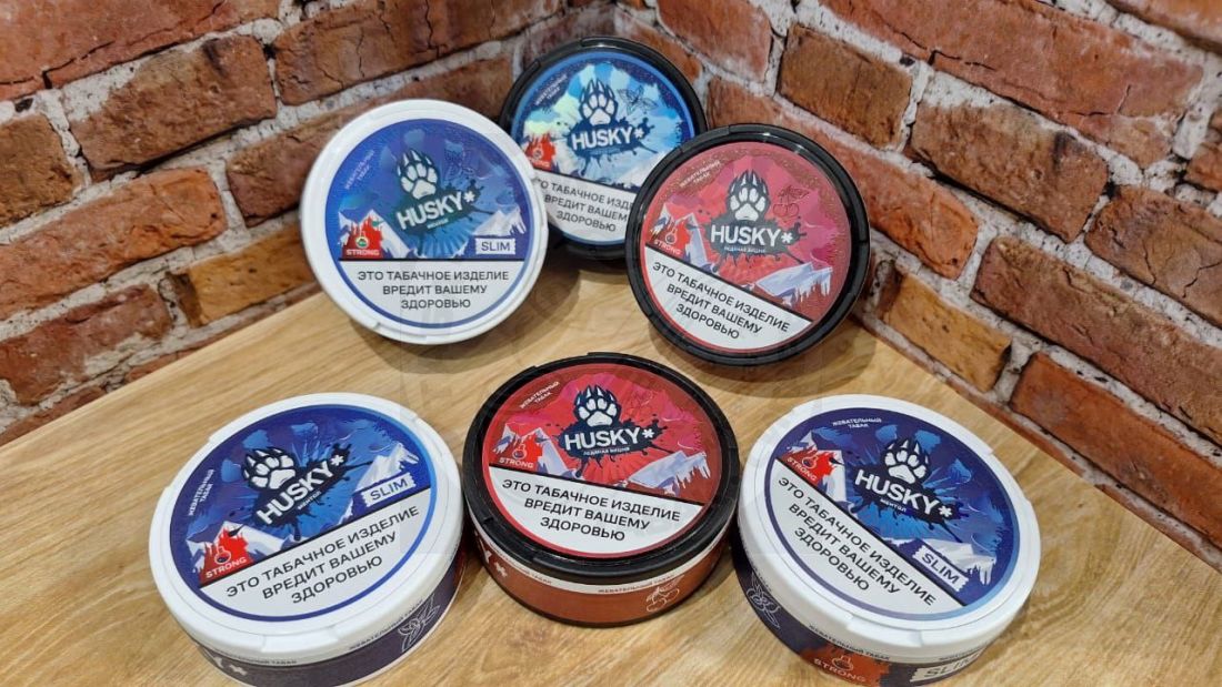 Жевательный табак Husky (Хаски)