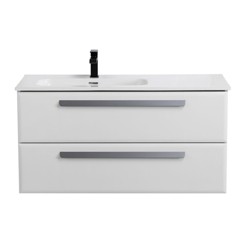 База под раковину подвесная CEZARES ECO-CER-N-1000-2C-SO-BL-L