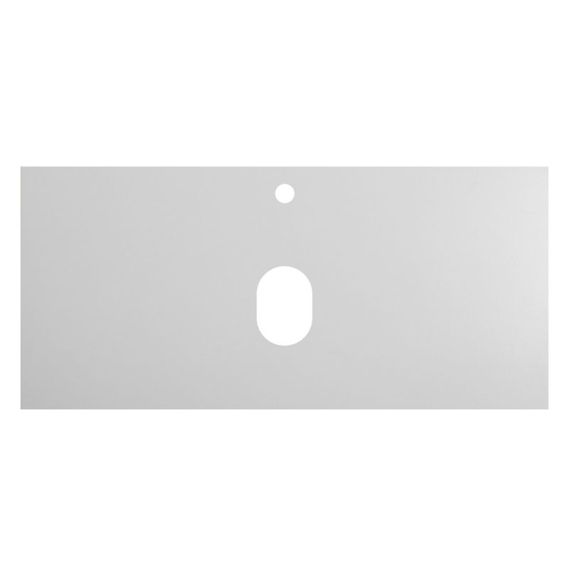 Столешница из керамогранита CEZARES SLD-100/48-BO Bianco Opaco